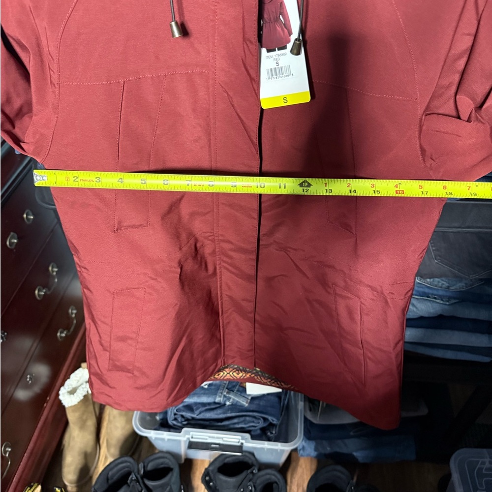 Pendleton Rust Red Hooded Jacket - Picture 7 of 8